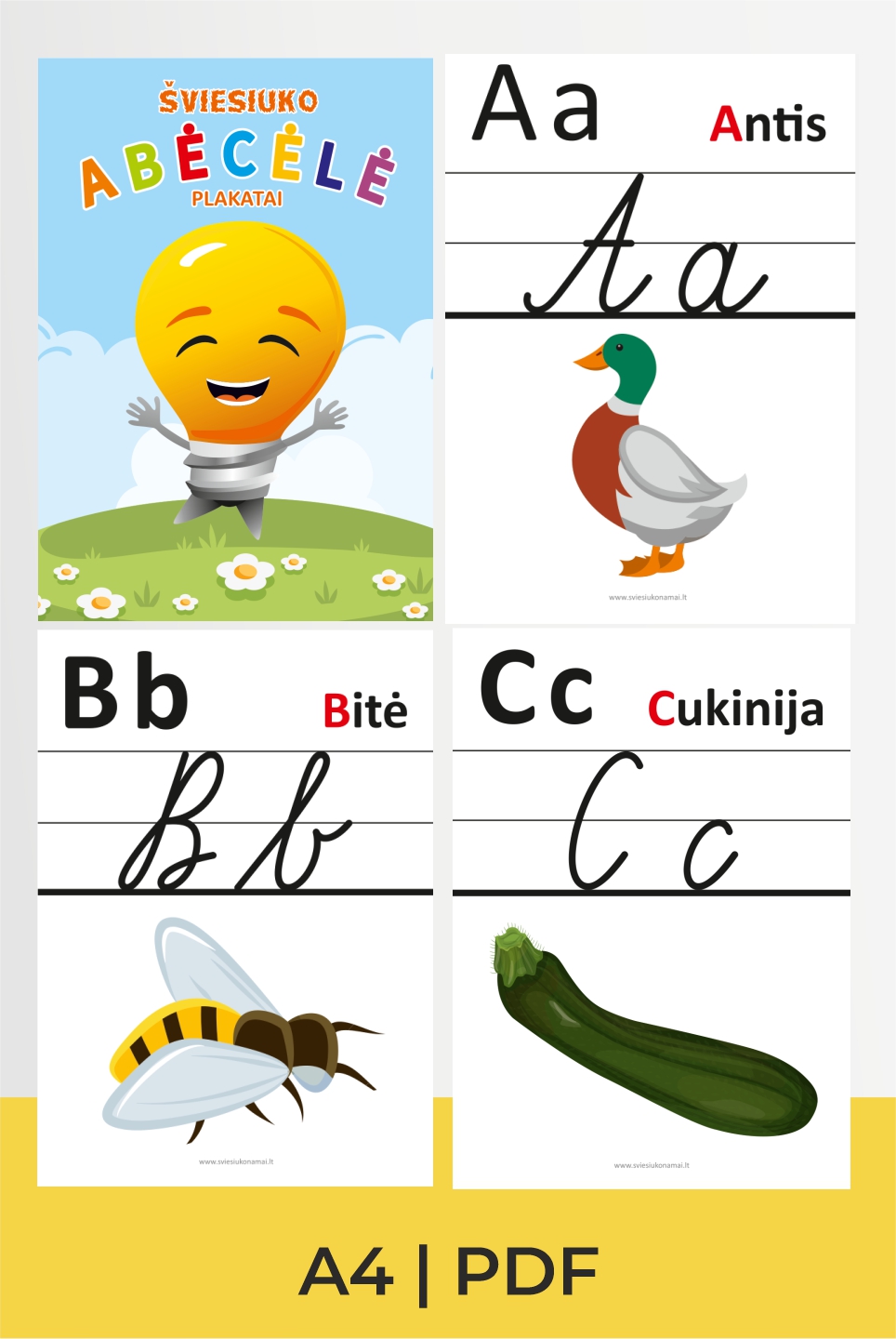 „Šviesiuko abėcėlė“ - Image 3