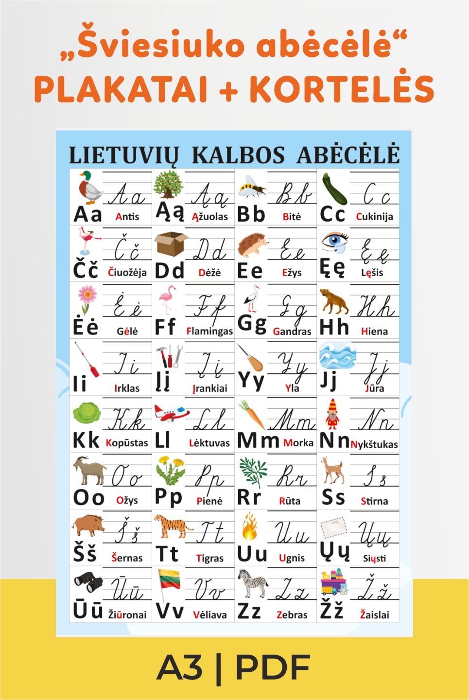 „Šviesiuko abėcėlė“