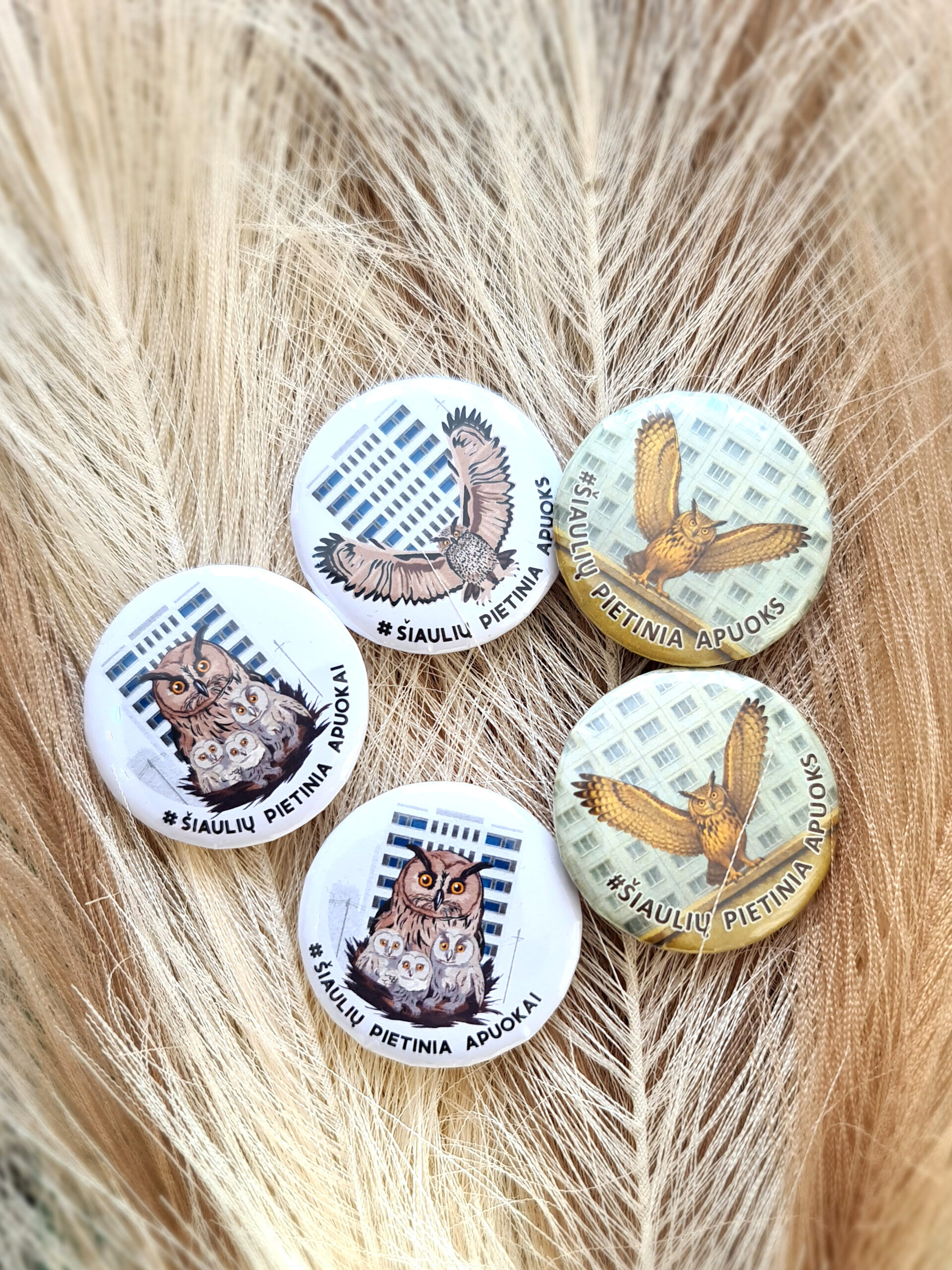 ženkliukai Pietinia apuokai