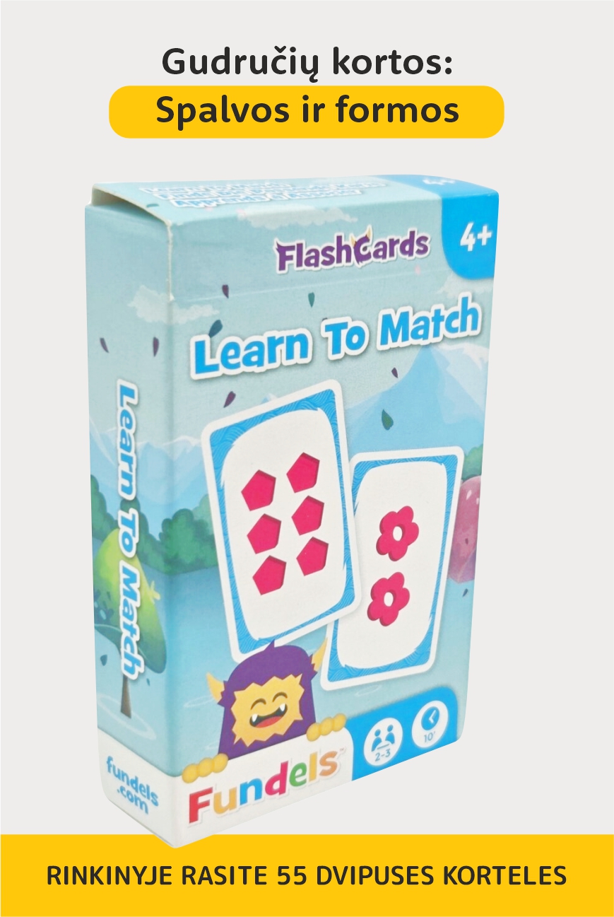 Gudručių kortos: spalvos ir formos