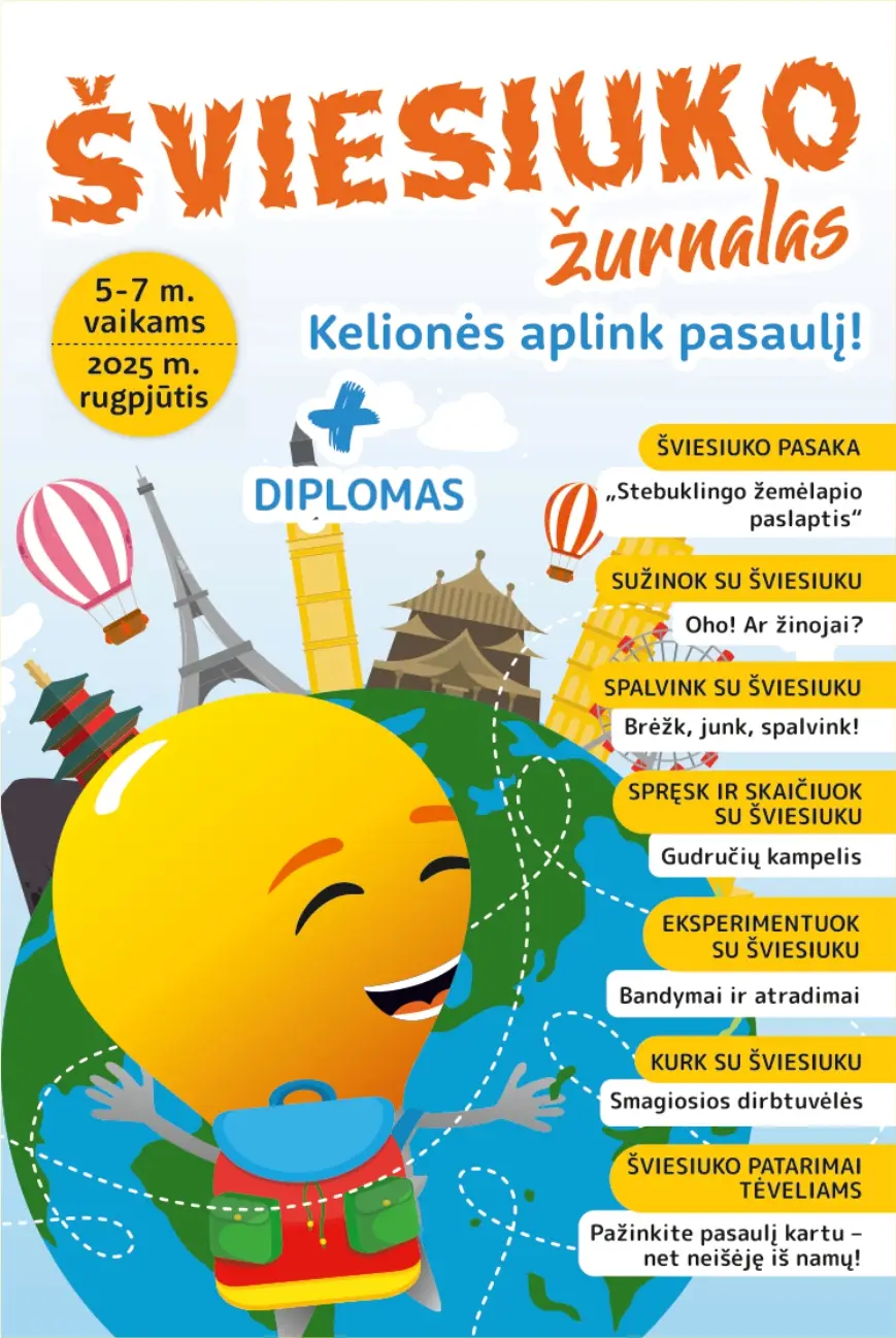 Šviesiuko žurnalas. Kelionės aplink pasaulį