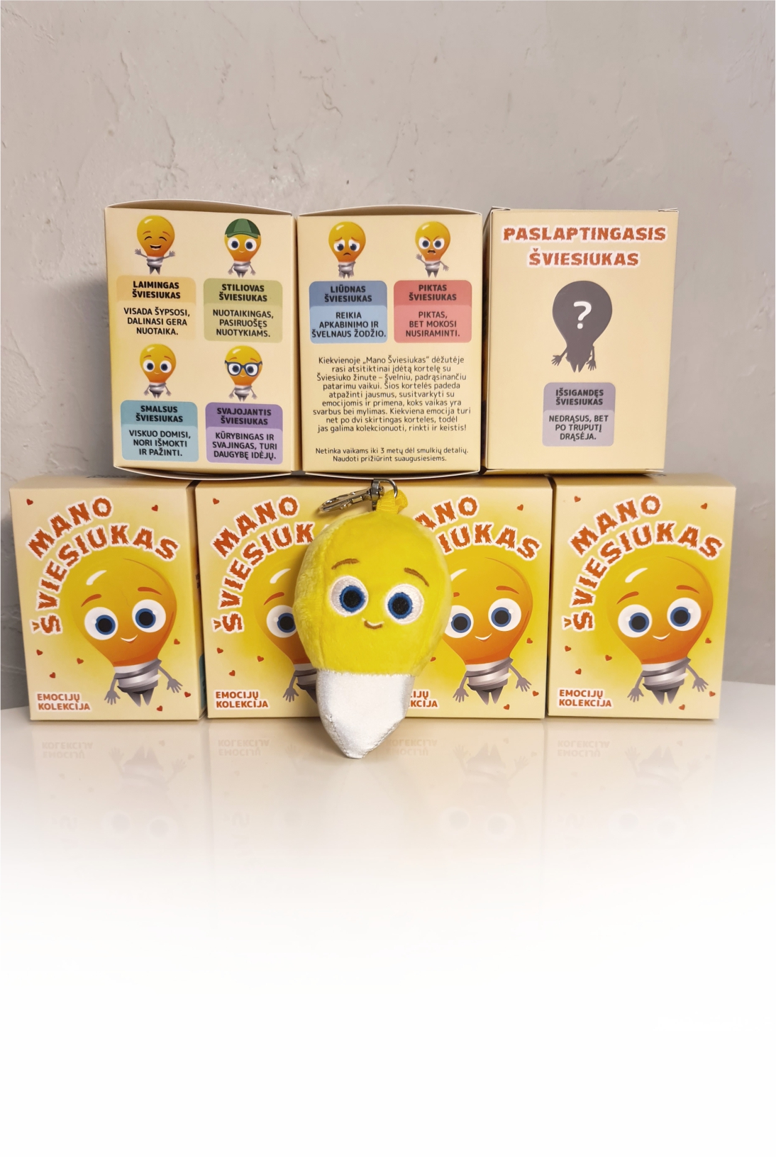 „Mano Šviesiukų emocijų kolekcija“ (7 vnt.) - Image 2