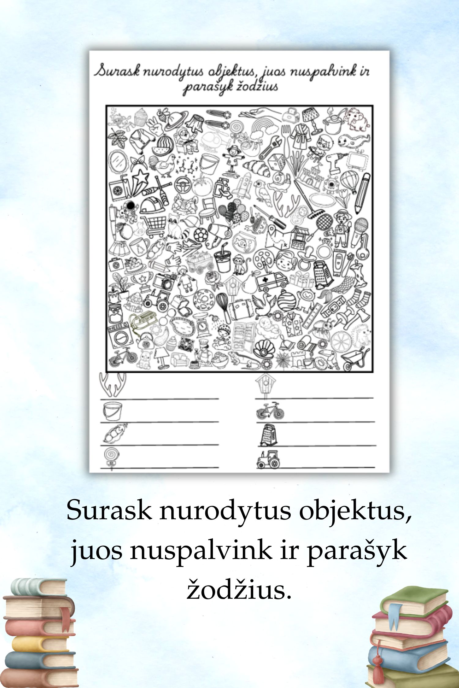 „Žodžių paieška – surask ir parašyk žodžius“, PDF - Image 2
