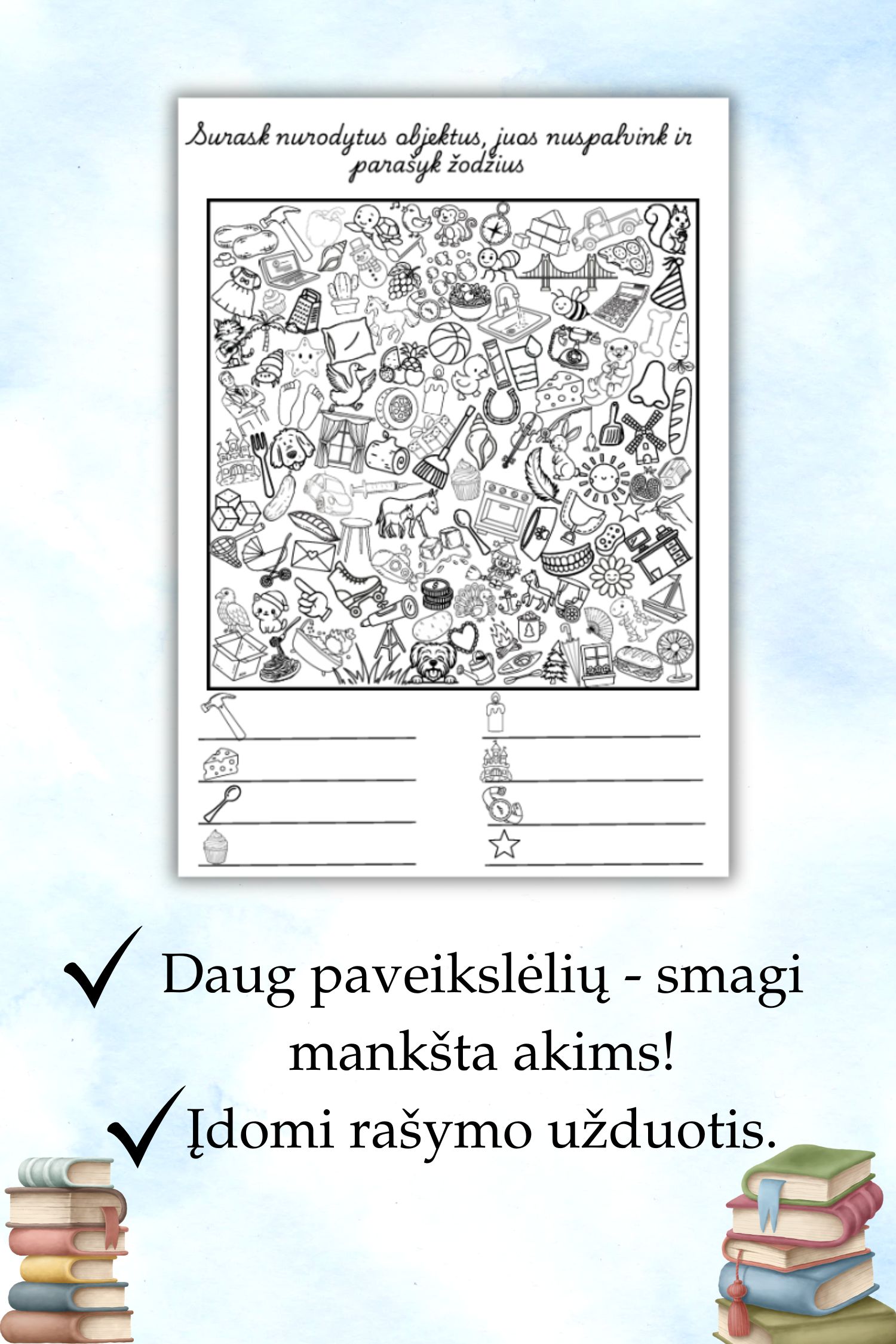 „Žodžių paieška – surask ir parašyk žodžius“, PDF - Image 3