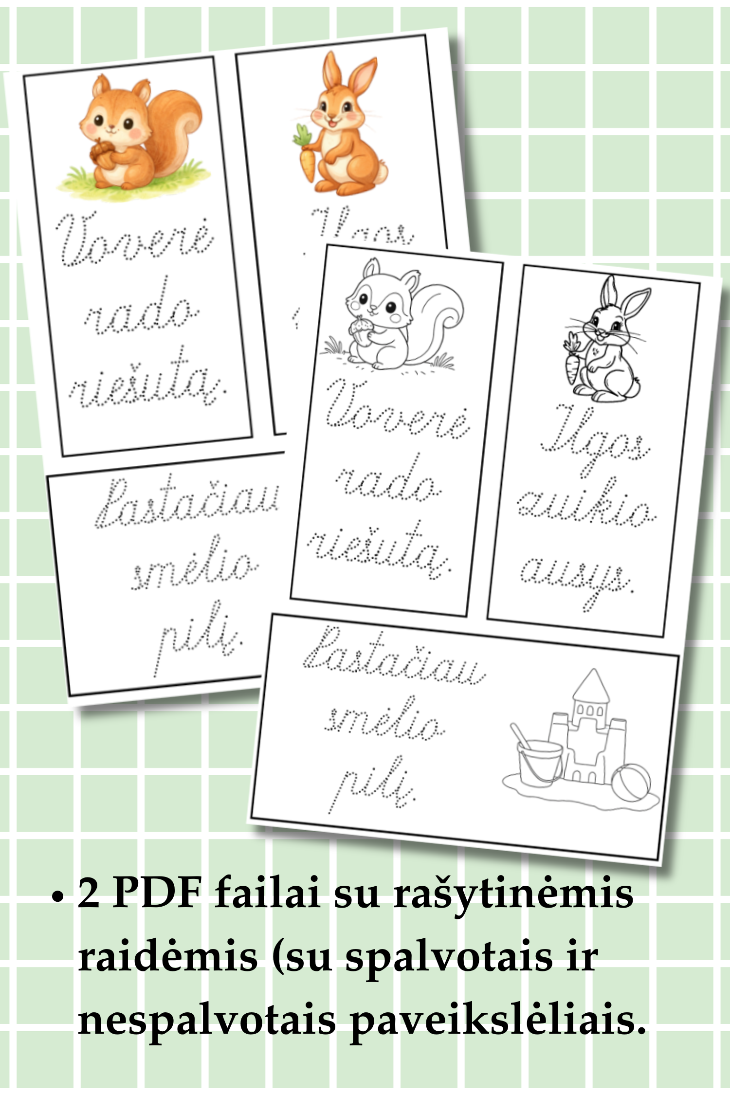 „Žodžių rašymo užduotys“, PDF - Image 2