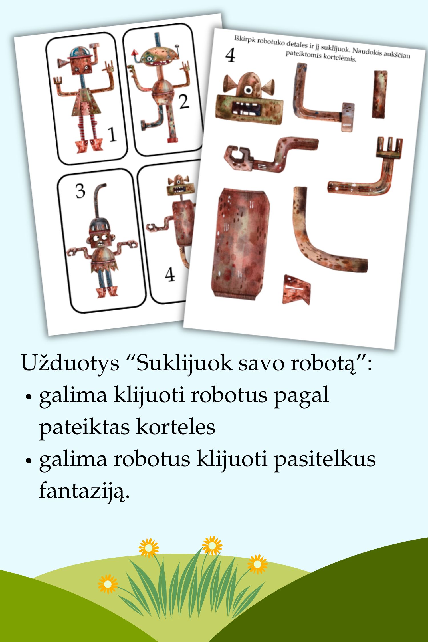 „Robotukų užduotėlės“ (PDF) - Image 5
