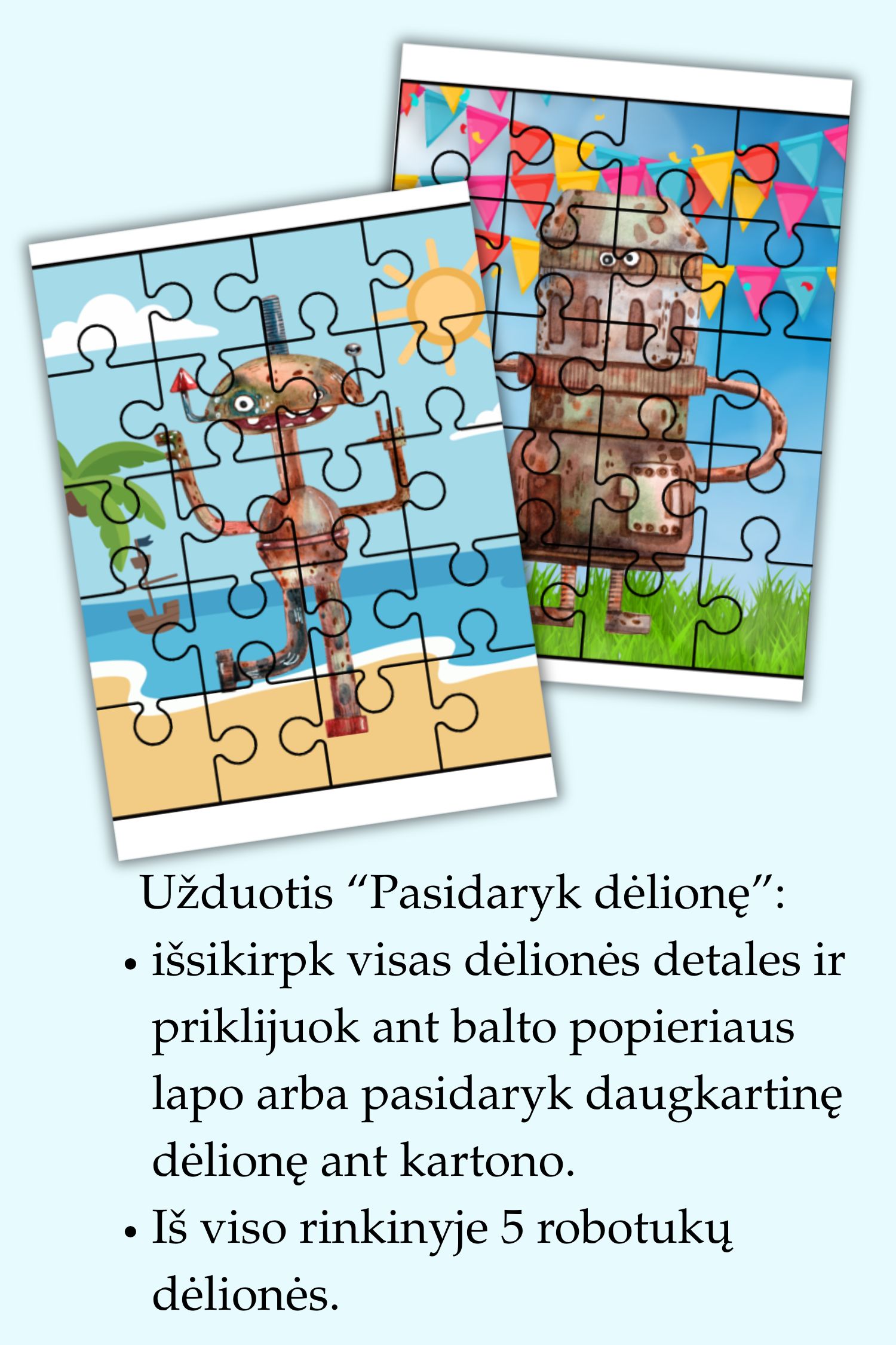 „Robotukų užduotėlės“ (PDF) - Image 7