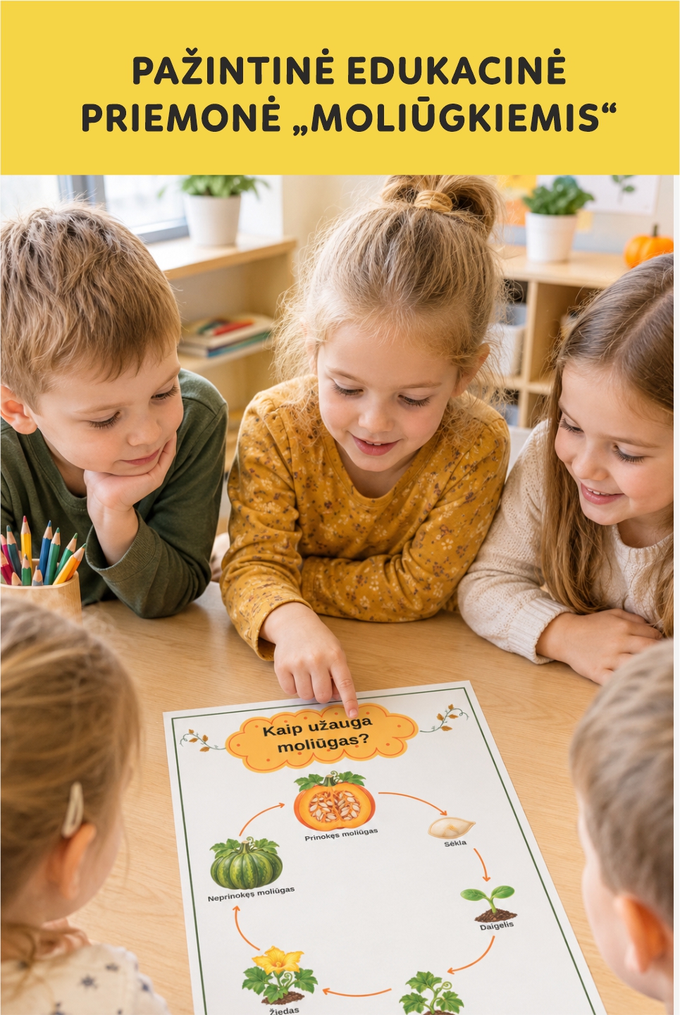 Pažintinė edukacinė priemonė „Moliūgkiemis“ (PDF)