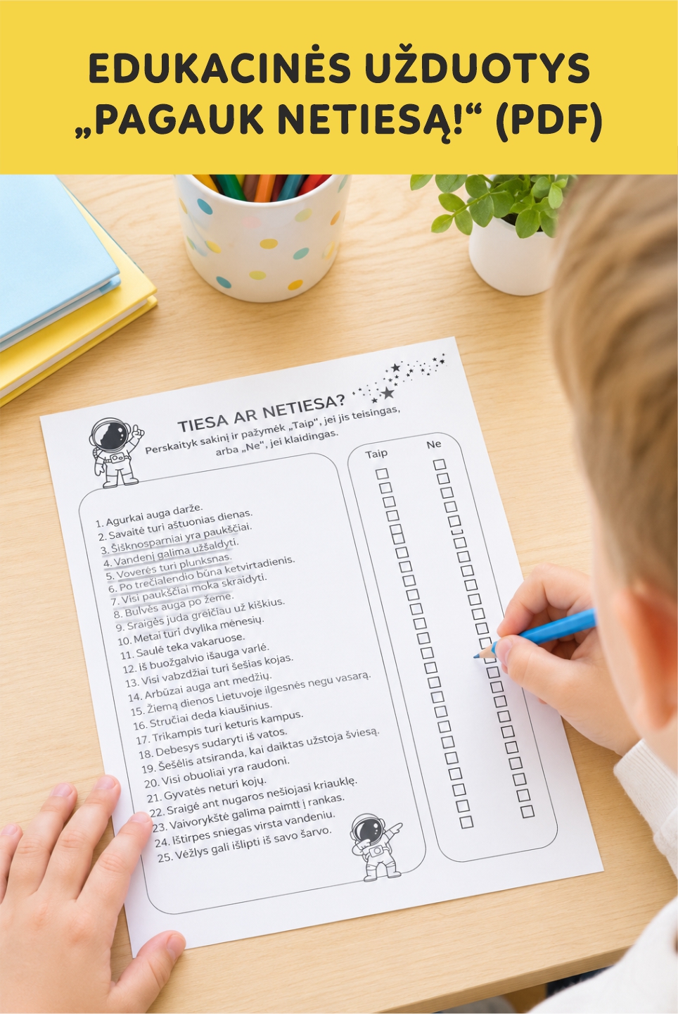 Edukacinės užduotys „Pagauk netiesą!“ (PDF)