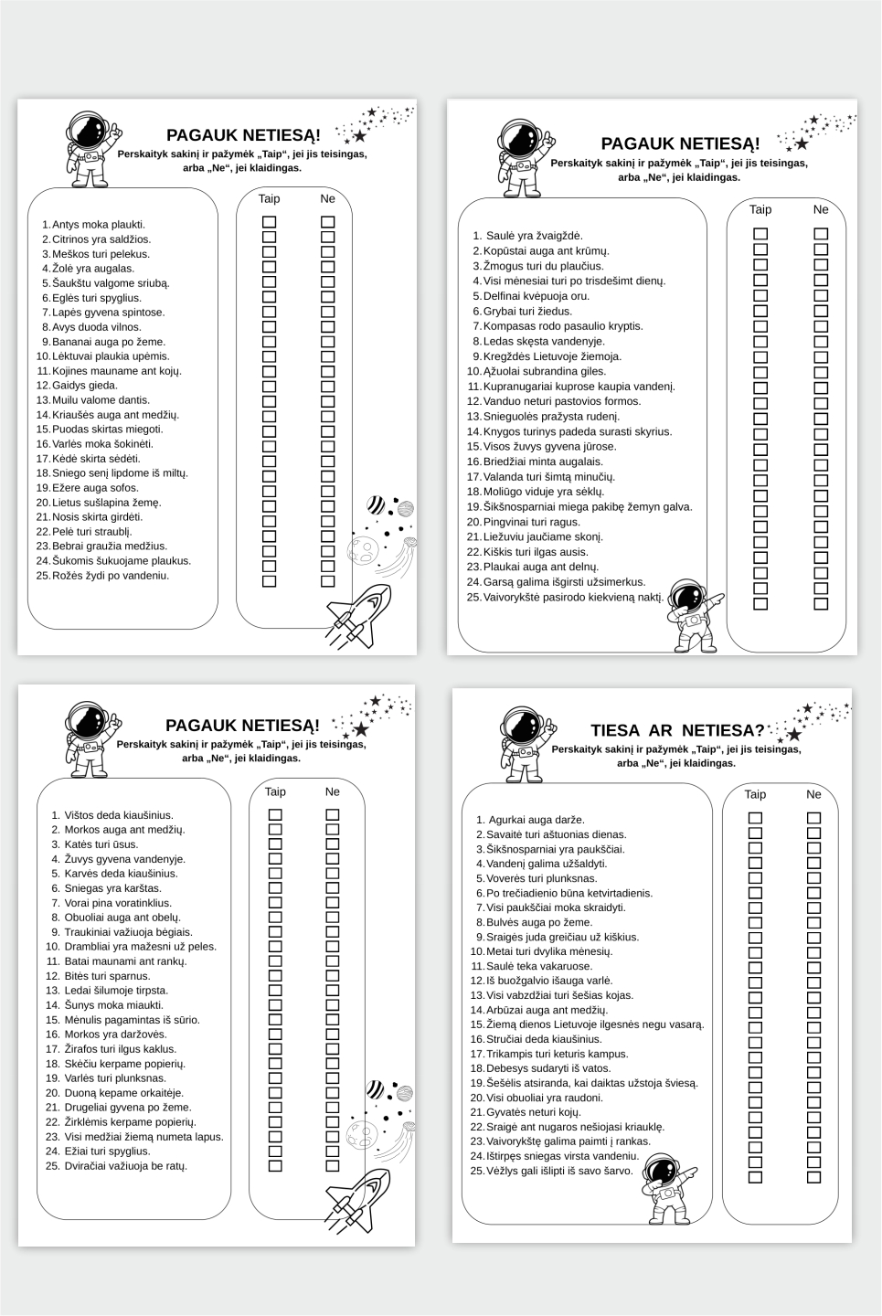 Edukacinės užduotys „Pagauk netiesą!“ (PDF) - Image 2